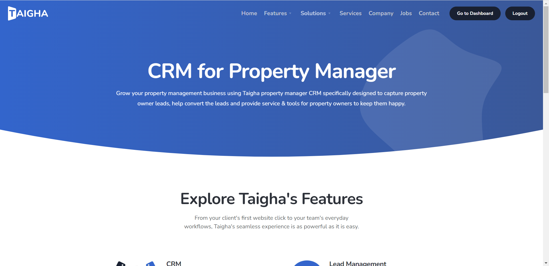 Taigha Website